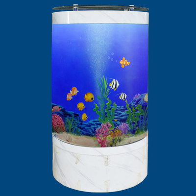 衡水博軒水族用品 實木3D立體透雕魚缸生產廠家批發(fā)價格與產品圖片